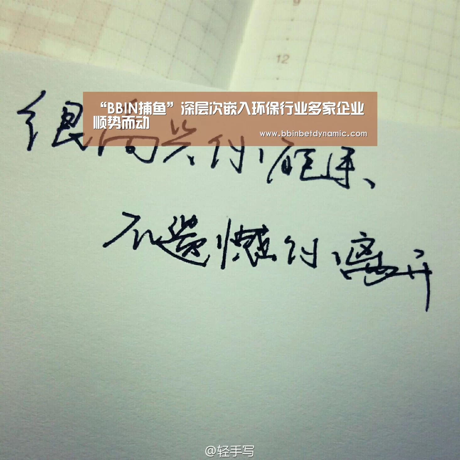 “BBIN捕鱼”深层次嵌入环保行业多家企业顺势而动(图1) BBIN竞猜